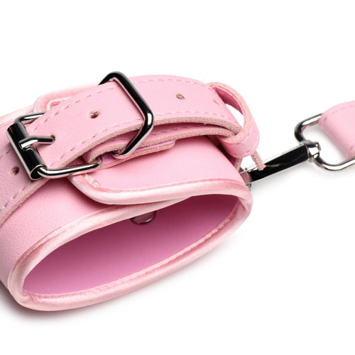 STRICT BONDAGE HARNESS W/ BOWS PINK XL/2XL - XRAH089XL2XL