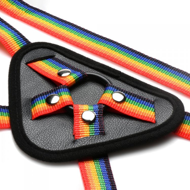 STRAP U RIDE THE RAINBOW STRAP ON HARNESS - XRAH092