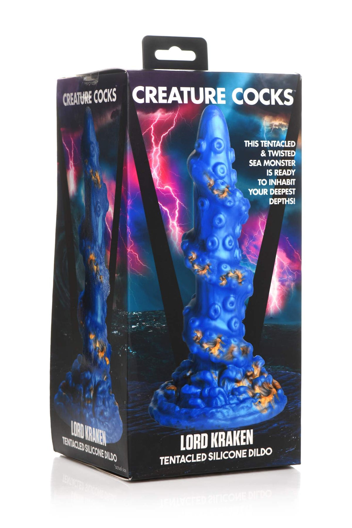 CREATURE COCKS LORD KRAKEN TENTACLED SILICONE DILDO - XRAH108