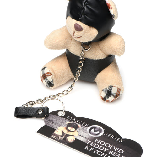 MASTER SERIES HOODED TEDDY BEAR KEYCHAIN - XRAH119