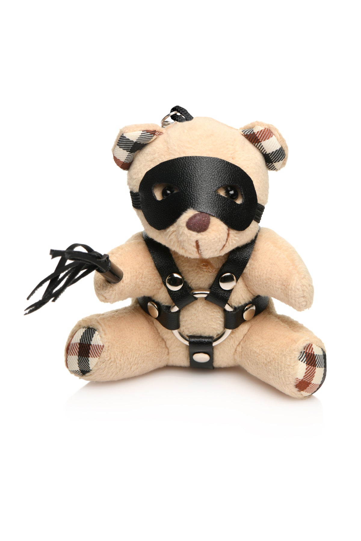 MASTER SERIES BDSM TEDDY BEAR KEYCHAIN - XRAH120
