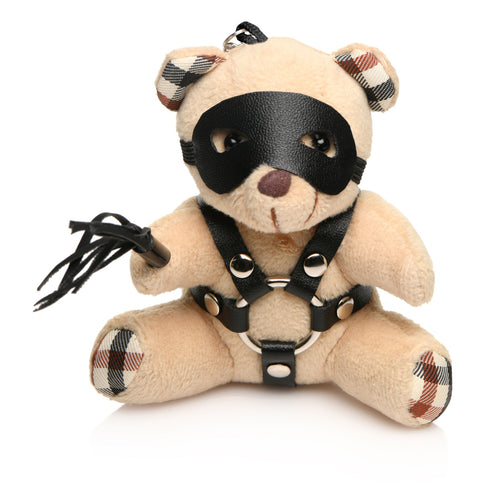 MASTER SERIES BDSM TEDDY BEAR KEYCHAIN - XRAH120