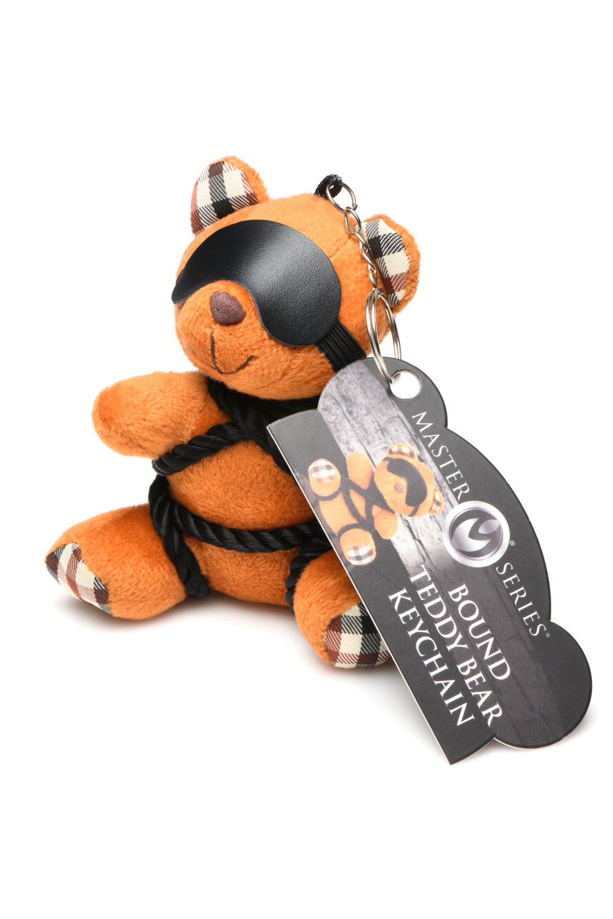 MASTER SERIES BOUND TEDDY BEAR KEYCHAIN - XRAH121
