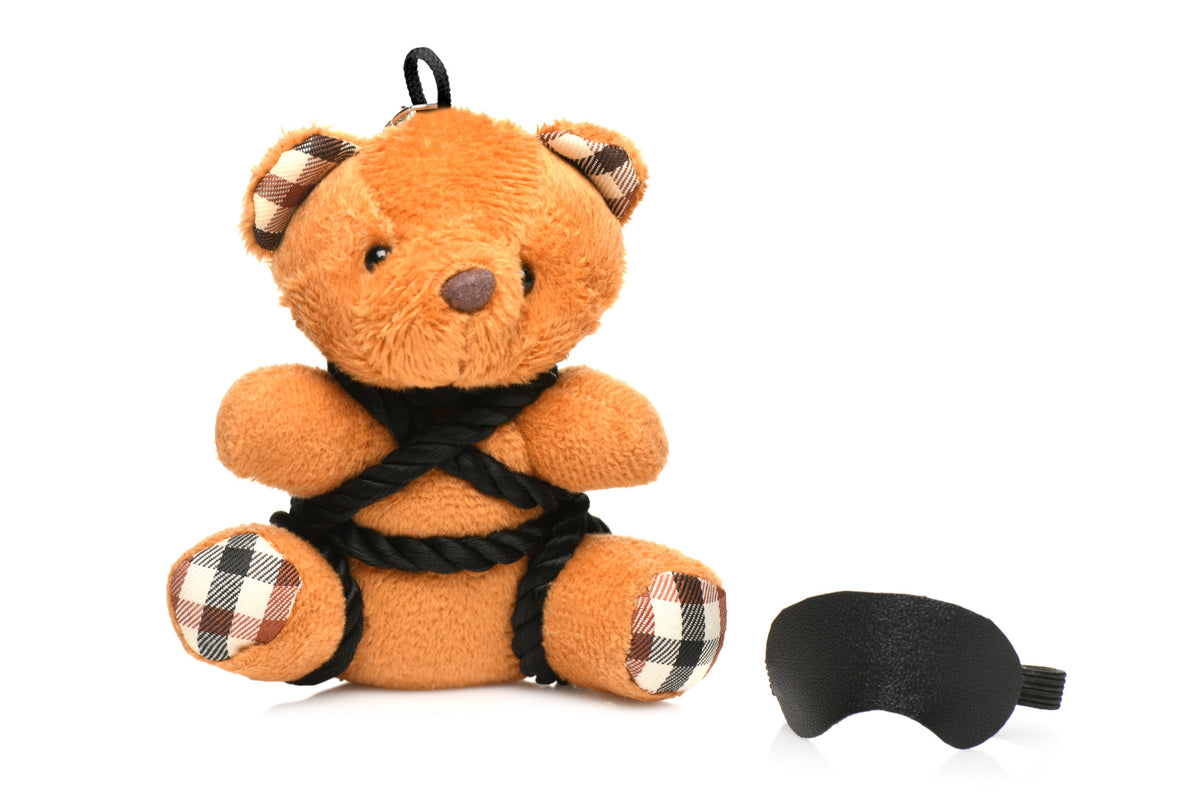 MASTER SERIES BOUND TEDDY BEAR KEYCHAIN - XRAH121