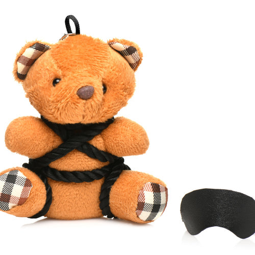 MASTER SERIES BOUND TEDDY BEAR KEYCHAIN - XRAH121