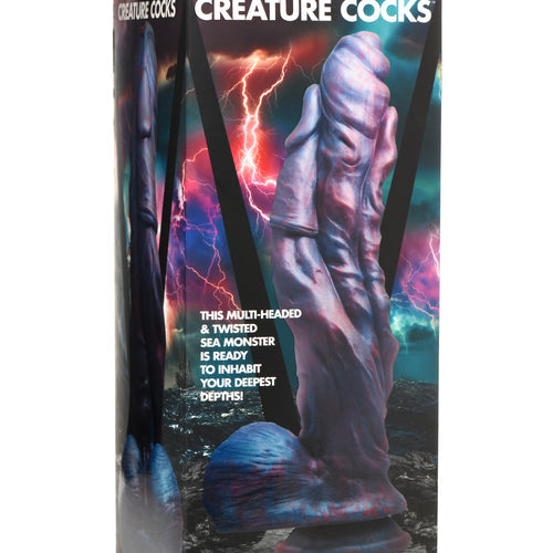 CREATURE COCKS HYDRA SEA MONSTER SILICONE DILDO - XRAH186