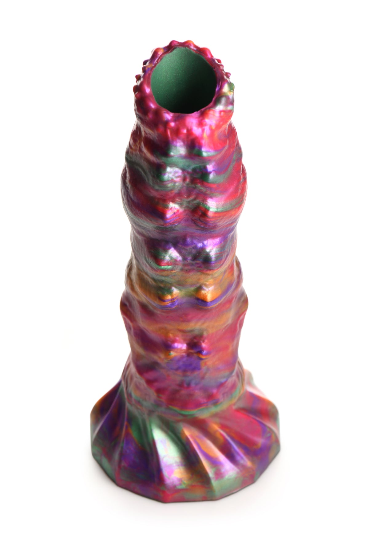 CREATURE COCKS LARVA SILICONE OVIPOSITOR DILDO W/ EGGS - XRAH195