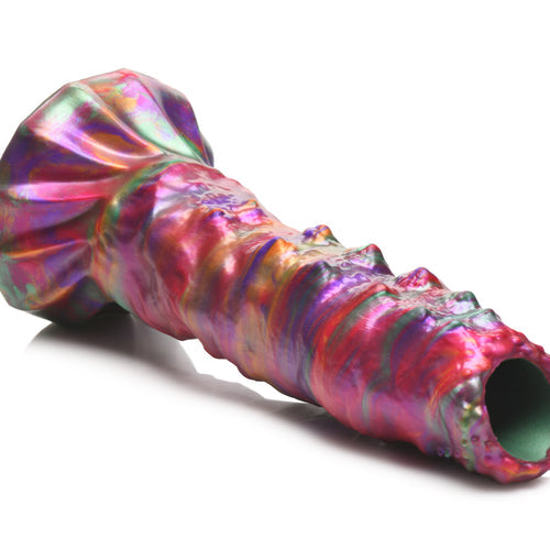 CREATURE COCKS LARVA SILICONE OVIPOSITOR DILDO W/ EGGS - XRAH195