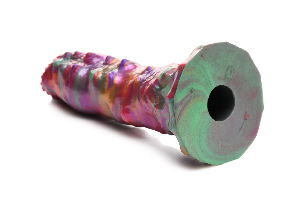 CREATURE COCKS LARVA SILICONE OVIPOSITOR DILDO W/ EGGS - XRAH195