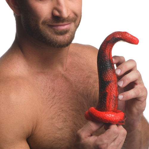 CREATURE COCKS KING COBRA SILICONE DILDO - XRAH196