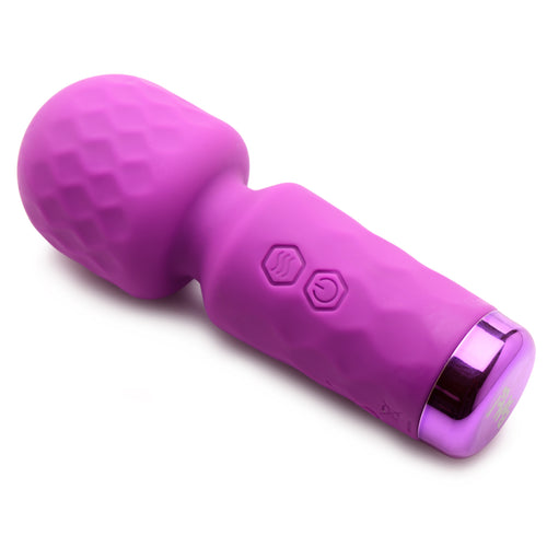 BANG! 10X MINI SILICONE WAND PURPLE - XRAH205PUR