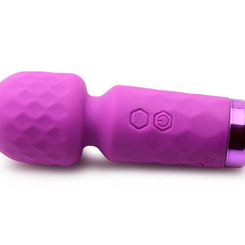 BANG! 10X MINI SILICONE WAND PURPLE - XRAH205PUR