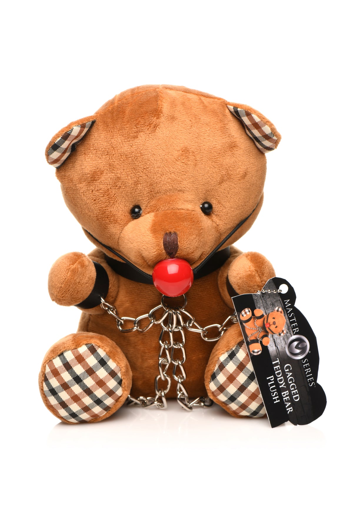 MASTER SERIES GAGGED BONDAGE BEAR - XRAH215