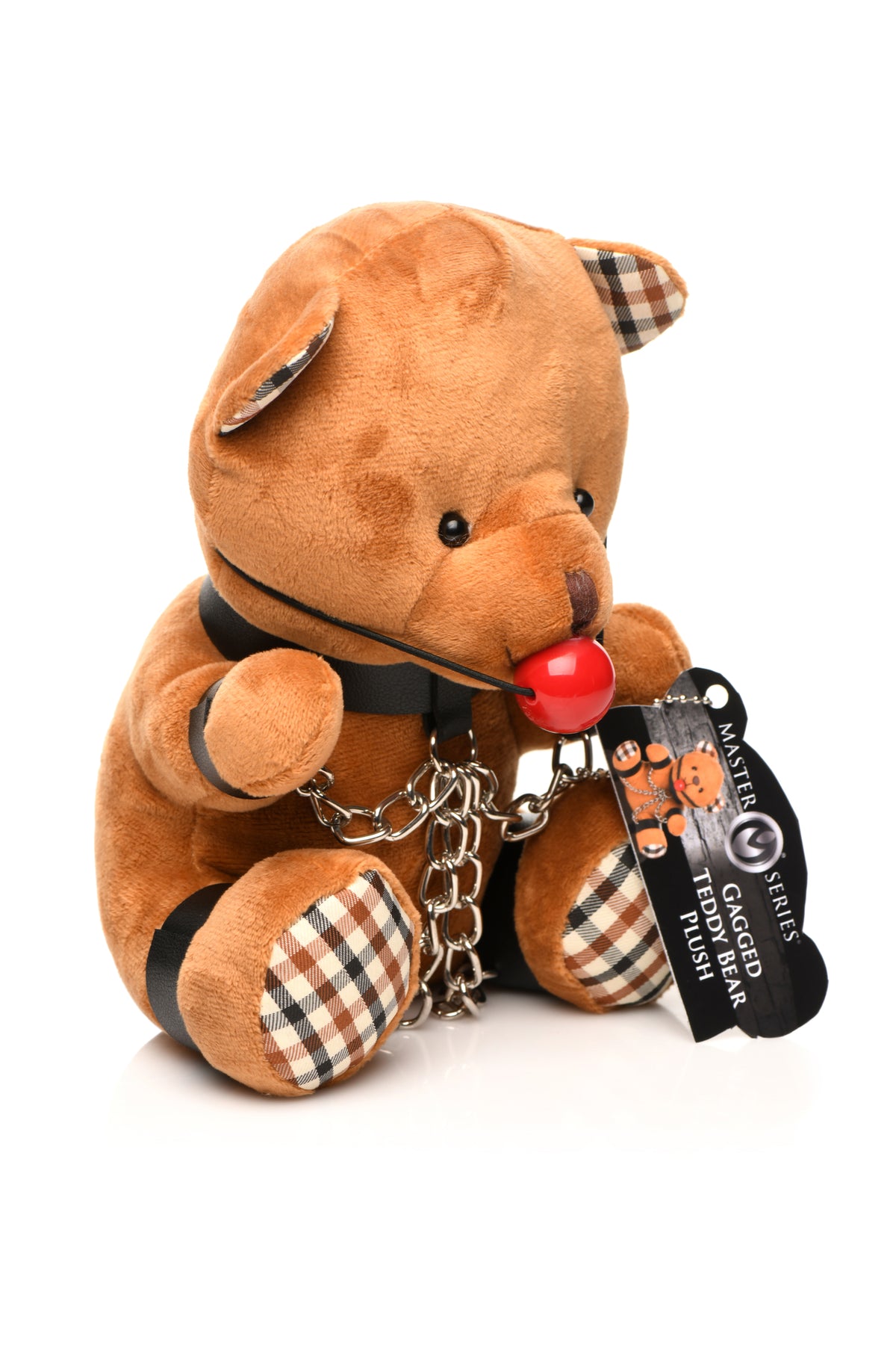 MASTER SERIES GAGGED BONDAGE BEAR - XRAH215