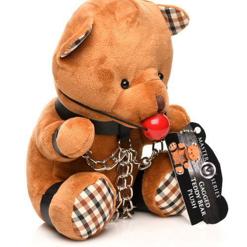 MASTER SERIES GAGGED BONDAGE BEAR - XRAH215