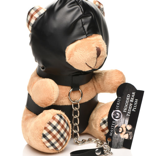 MASTER SERIES HOODED BONDAGE BEAR - XRAH216