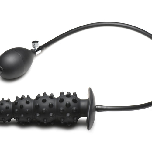 MASTER SERIES ASS PUFFER NUBBED INFLATABLE ANAL PLUG - XRAH219