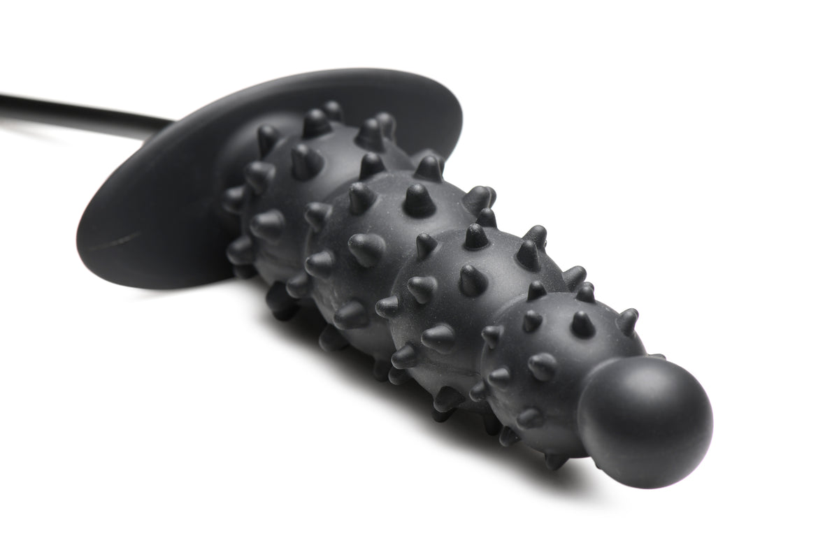 MASTER SERIES ASS PUFFER NUBBED INFLATABLE ANAL PLUG - XRAH219