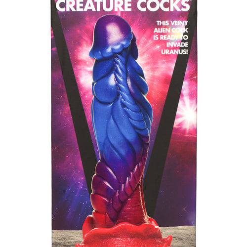 CREATURE COCKS INTRUDER ALIEN SILICONE DILDO - XRAH225