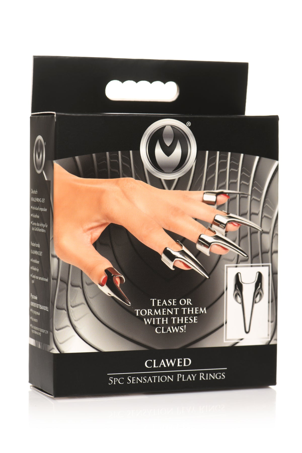 MASTER SERIES CLAWED 5PC SENSATION PLAY RINGS - XRAH230