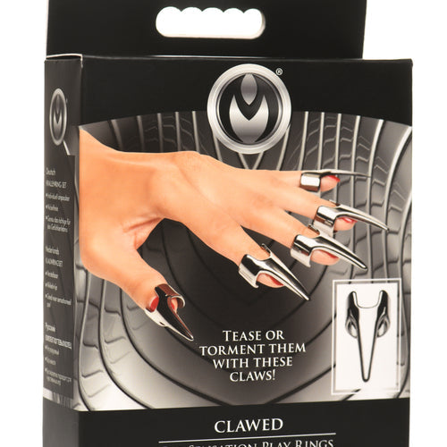 MASTER SERIES CLAWED 5PC SENSATION PLAY RINGS - XRAH230
