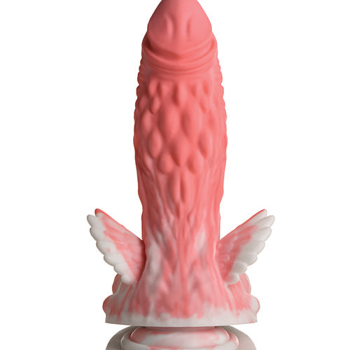 CREATURE COCKS PEGASUS PECKER WINGED SILICONE DILDO - XRAH239