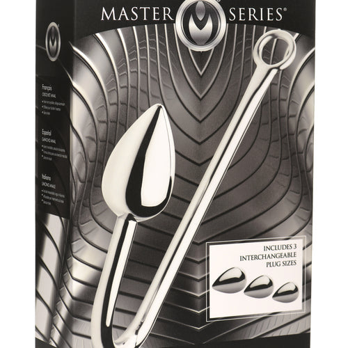 MASTER SERIES ANAL HOOK TRAINER W/ 3 PLUGS - XRAH261