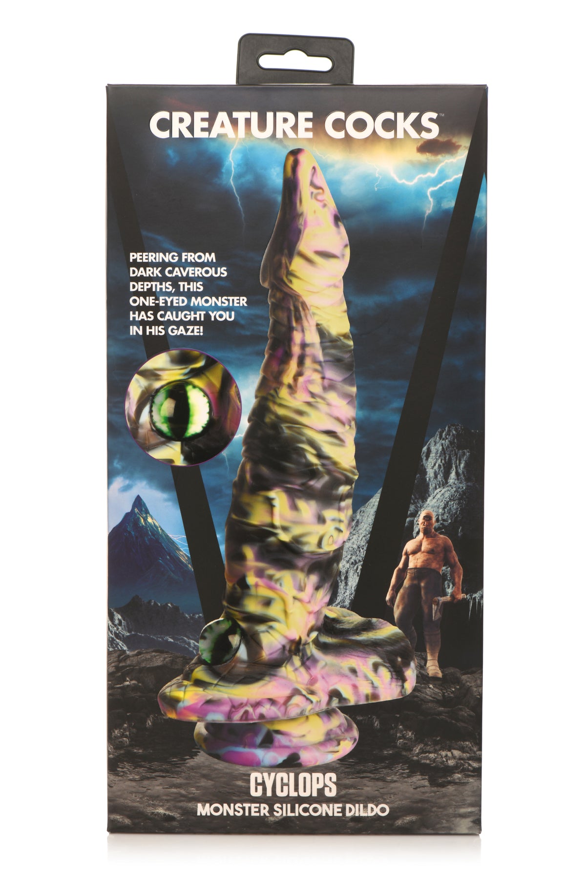 CREATURE COCKS CYCLOPS MONSTER SILICONE DILDO - XRAH263