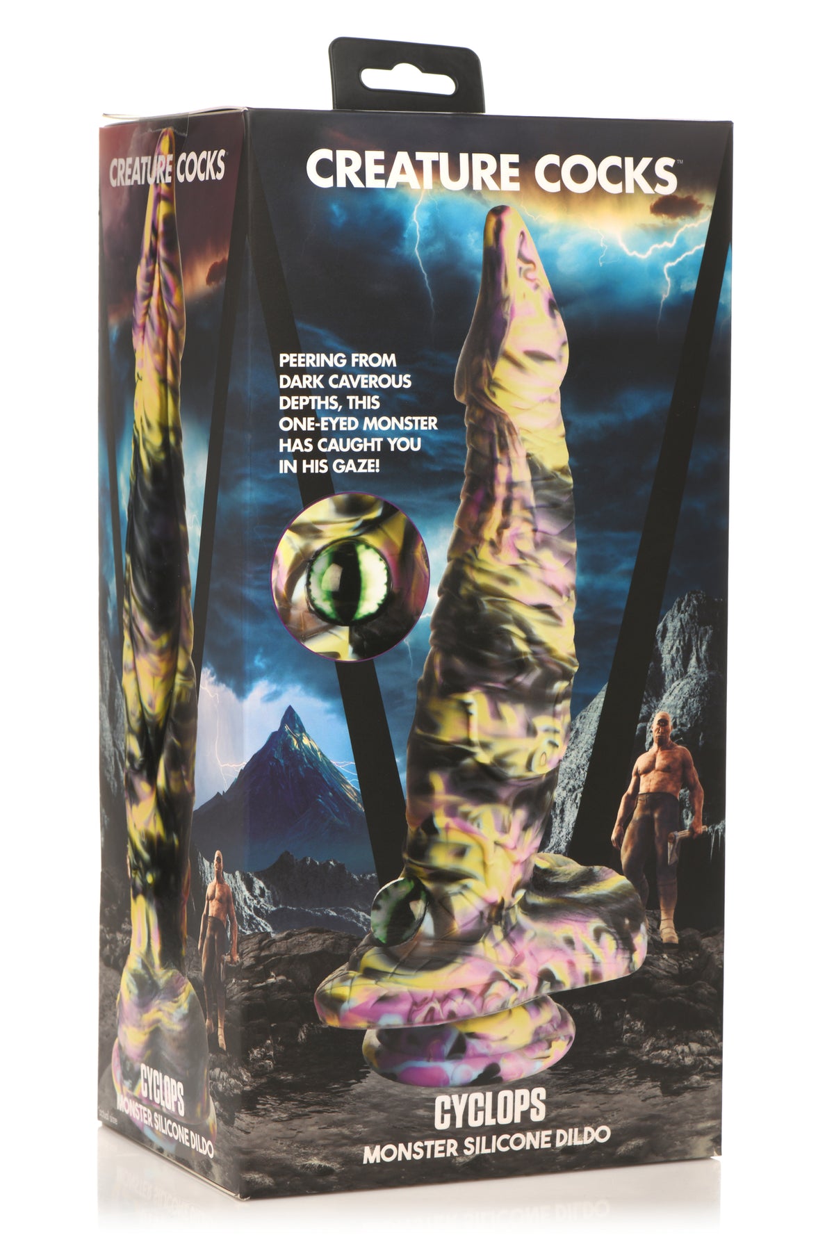 CREATURE COCKS CYCLOPS MONSTER SILICONE DILDO - XRAH263