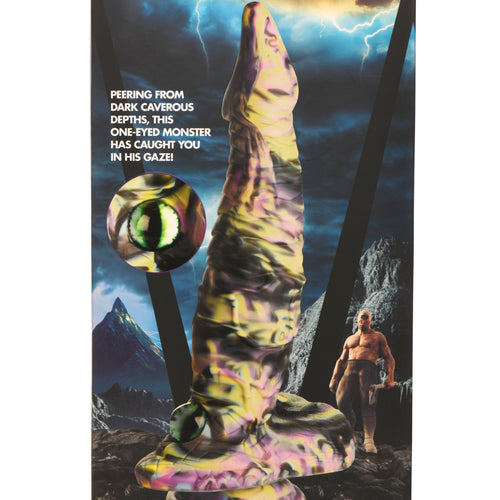 CREATURE COCKS CYCLOPS MONSTER SILICONE DILDO - XRAH263