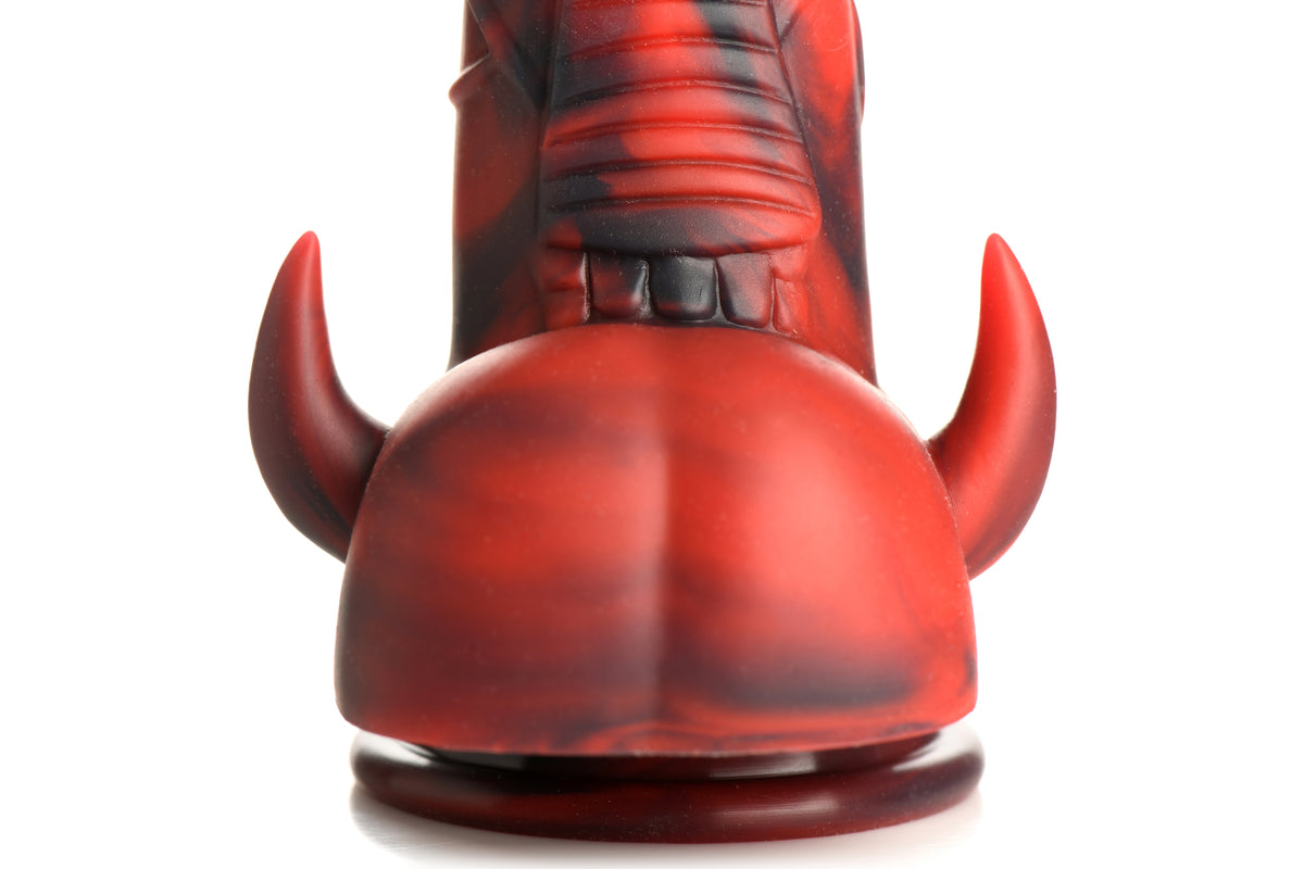 CREATURE COCKS HORNY DEVIL DEMON SILICONE DILDO - XRAH266