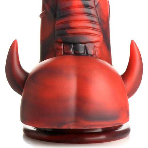 CREATURE COCKS HORNY DEVIL DEMON SILICONE DILDO - XRAH266