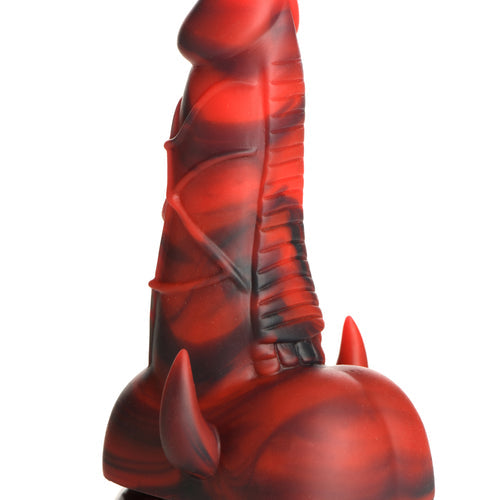 CREATURE COCKS HORNY DEVIL DEMON SILICONE DILDO - XRAH266