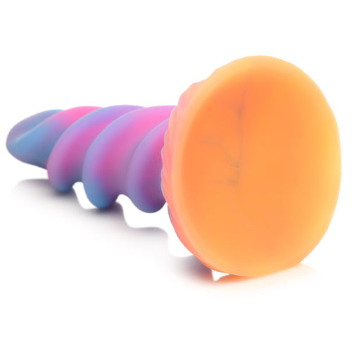 CREATURE COCKS MOON RIDER GLOW IN THE DARK UNICORN DILDO - XRAH276