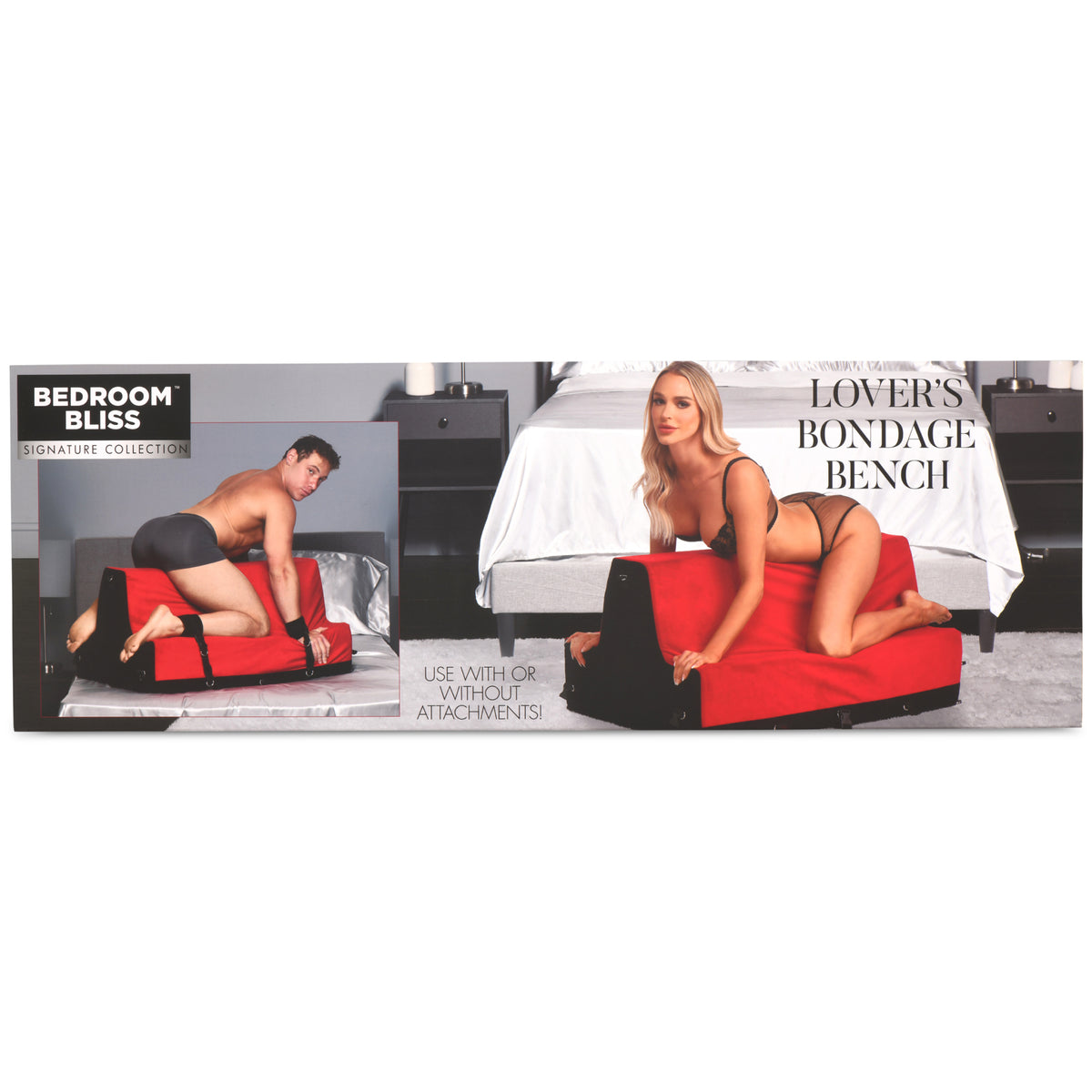 BEDROOM BLISS LOVERS BONDAGE BENCH - XRAH283