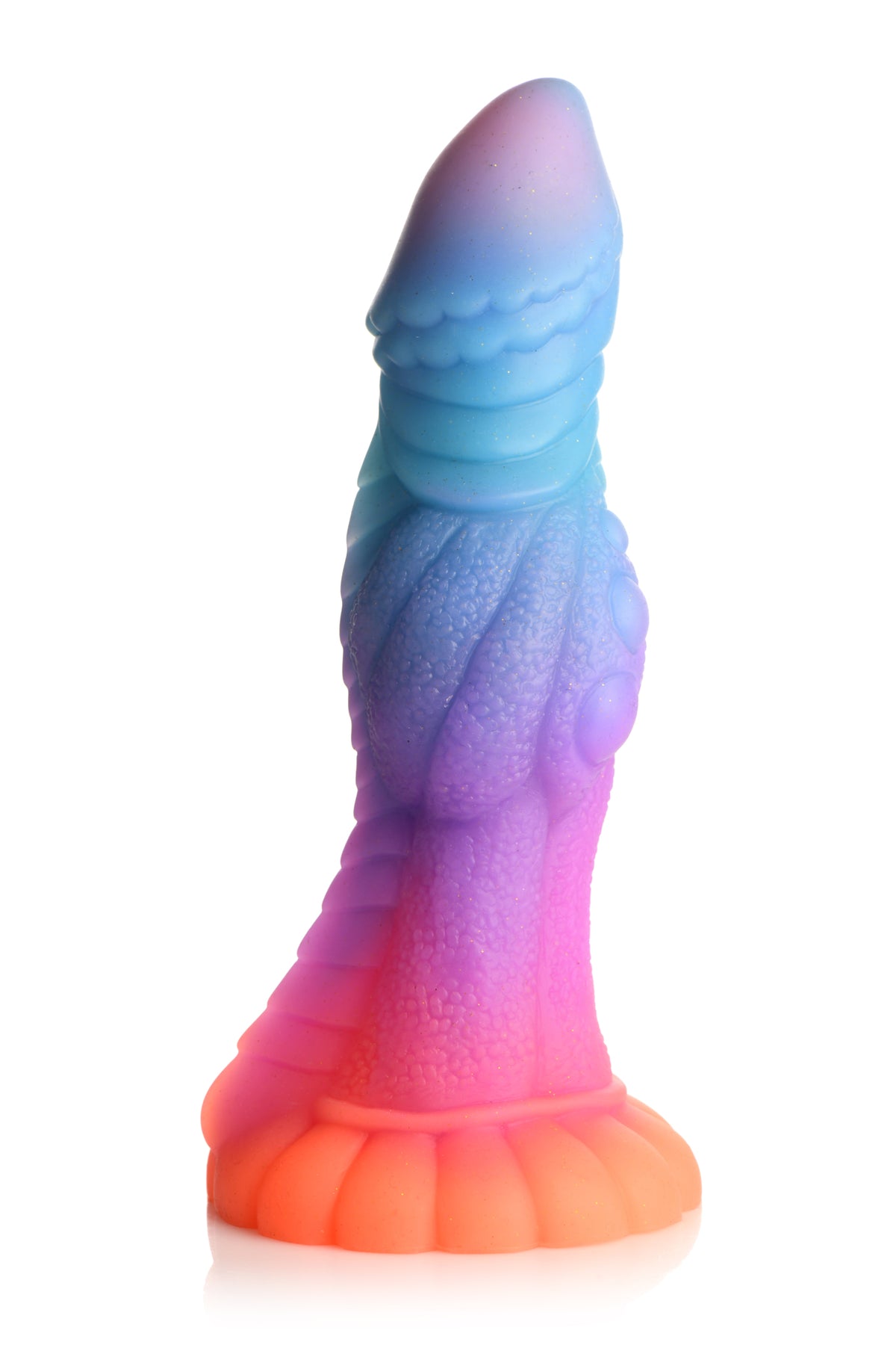 CREATURE COCKS GALACTIC COCK ALIEN GLOW IN THE DARK DILDO - XRAH290