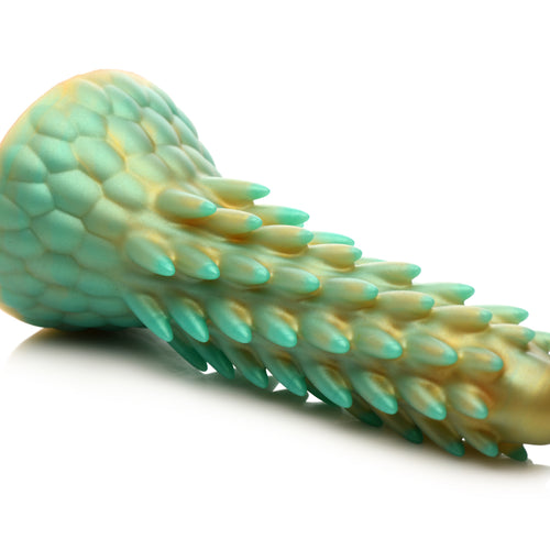 CREATURE COCKS STEGOSAURUS SPIKY REPTILE DILDO - XRAH294