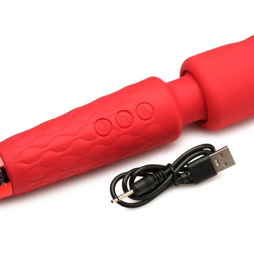 BLOOMGASM PLEASURE ROSE WAND 10X W/ ROSE ATTACHMENT - XRAH318
