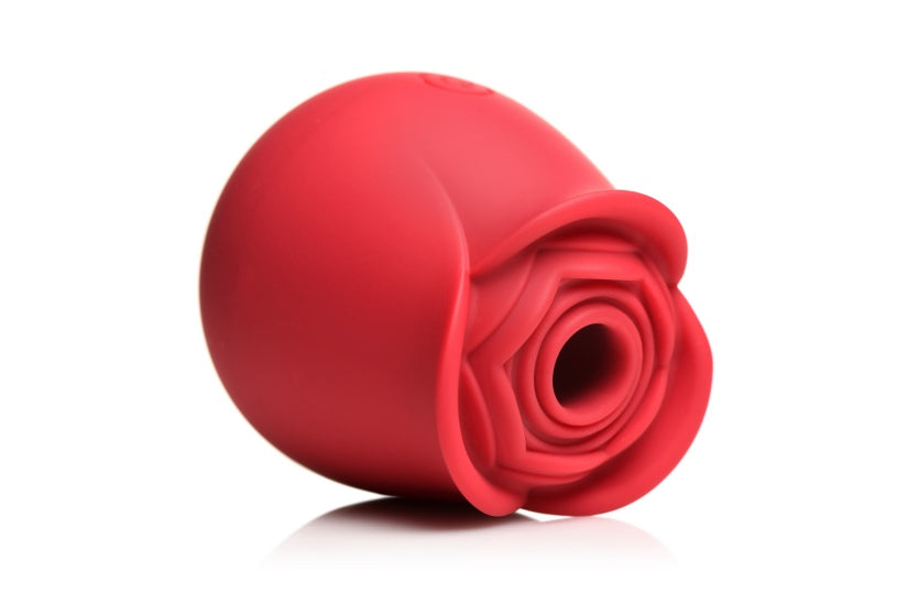 BLOOMGASM THE PERFECT ROSE CLIT STIMULATOR RED - XRAH340RED