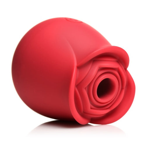 BLOOMGASM THE PERFECT ROSE CLIT STIMULATOR RED - XRAH340RED