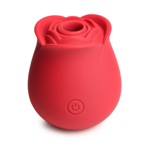BLOOMGASM THE PERFECT ROSE CLIT STIMULATOR RED - XRAH340RED