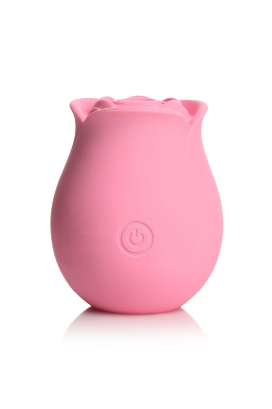 BLOOMGASM THE PERFECT ROSE CLIT STIMULATOR PINK - XRAH340PNK