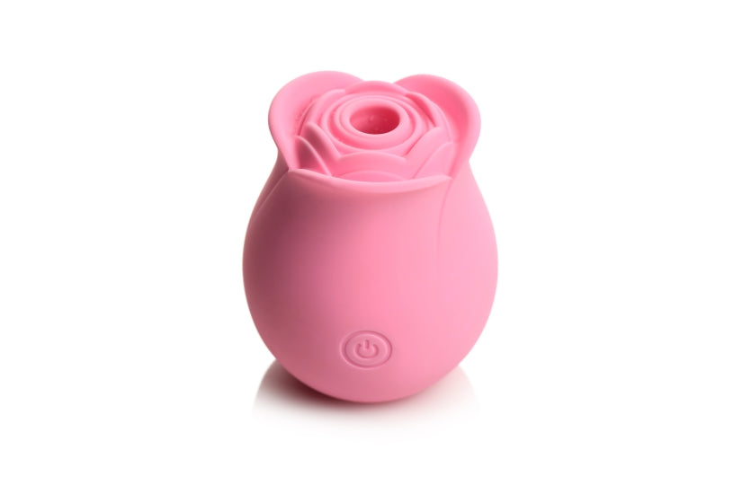 BLOOMGASM THE PERFECT ROSE CLIT STIMULATOR PINK - XRAH340PNK