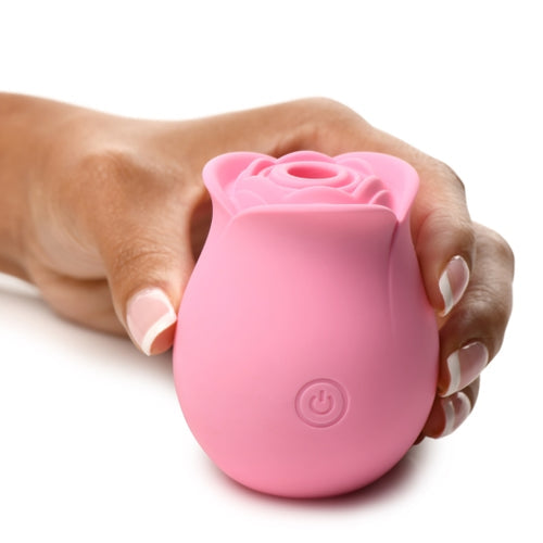 BLOOMGASM THE PERFECT ROSE CLIT STIMULATOR PINK - XRAH340PNK