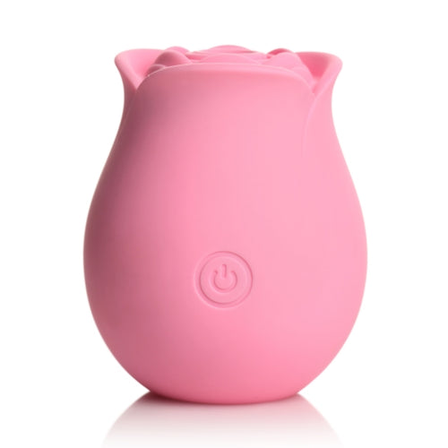 BLOOMGASM THE PERFECT ROSE CLIT STIMULATOR PINK - XRAH340PNK
