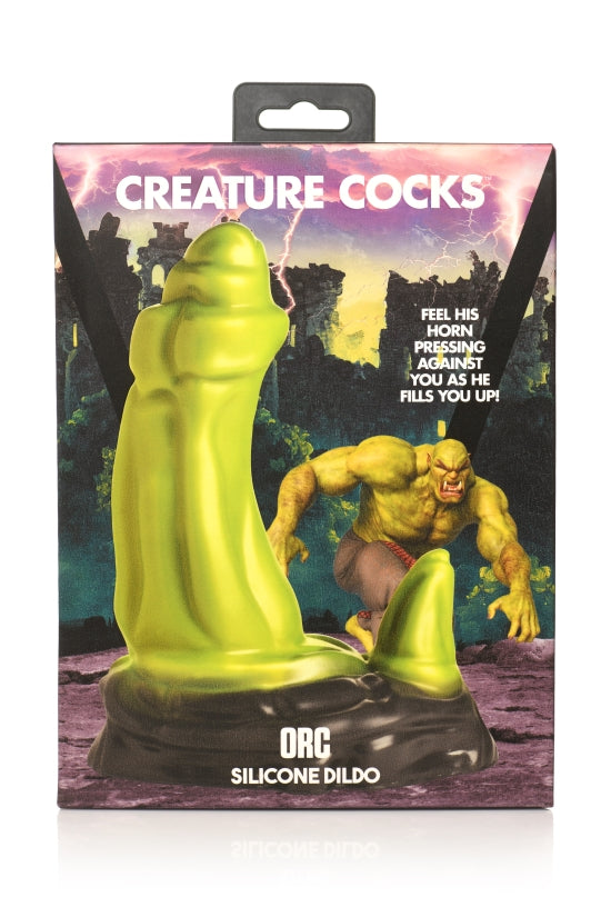 CREATURE COCKS ORC SILICONE DILDO - XRAH353