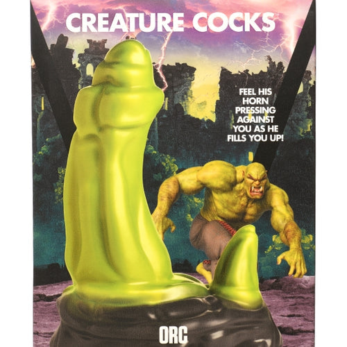 CREATURE COCKS ORC SILICONE DILDO - XRAH353