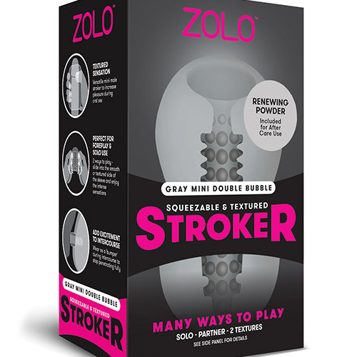 ZOLO MINI STROKER GREY - XGZO6025