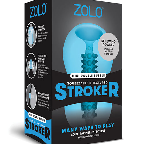 ZOLO MINI STROKER BLUE - XGZO6026