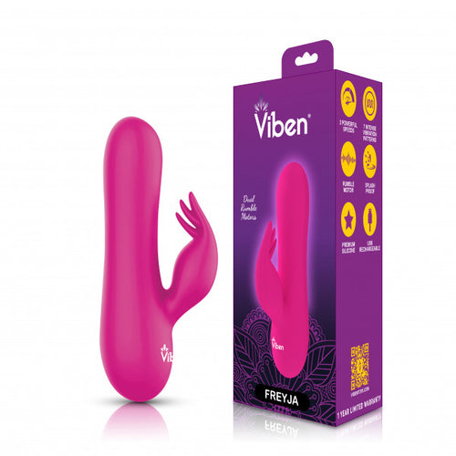 FREYJA HOT PINK INTENSE MINI RABBIT VIBE - VB75029